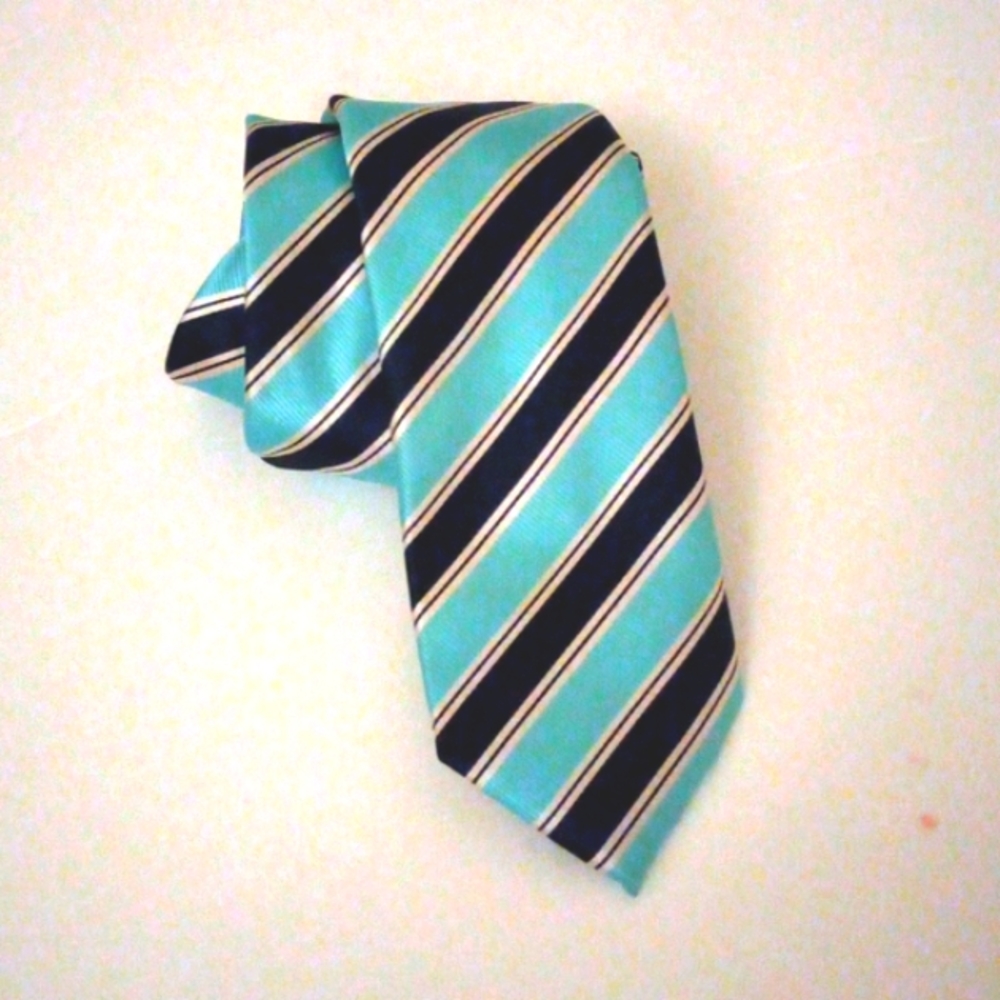 NWOT Classic GIORGIO BRUTINIO Necktie Diagonal Stripe Tie